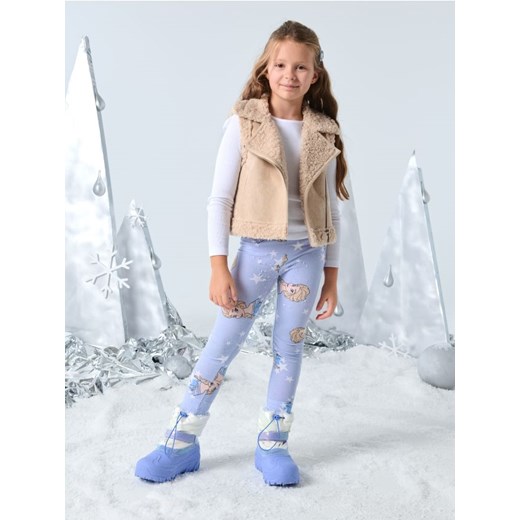 Sinsay - Legginsy Kraina Lodu - błękitny ze sklepu Sinsay w kategorii Spodnie dziewczęce - zdjęcie 176238881