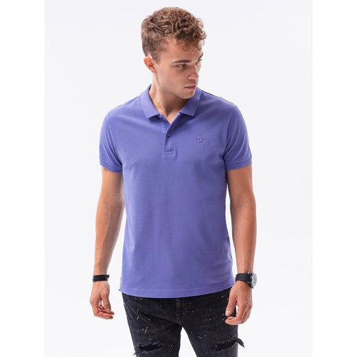 Zestaw koszulek męskich polo z dzianiny pique 3-pak - mix V20 Z28 L ombre