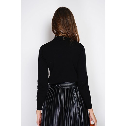 Sweter damski William De Faye z golfem casual