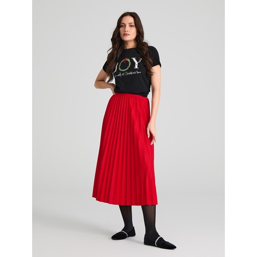 Sinsay - Koszulka świąteczna - czarny Sinsay XS Sinsay