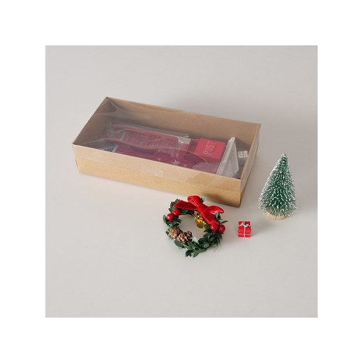 Boltze Figurki dekoracyjne (8 szt.) w kolorze czerwono-zielonym - 12 x 20 cm Boltze onesize okazyjna cena Limango Polska