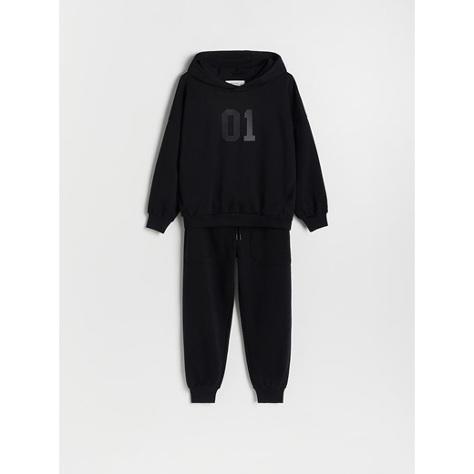Reserved - Bawełniany komplet - czarny Reserved 152 (11 lat) Reserved