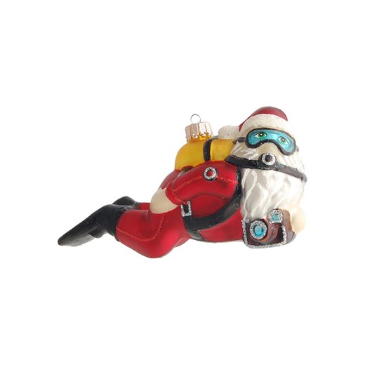 Krebs Glas Lauscha Bombka w kolorze czerwonym - (S)12 cm ze sklepu Limango Polska w kategorii Dekoracje bożonarodzeniowe - zdjęcie 176256511