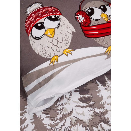 Schiesser Komplet pościeli flanelowej &quot;Olsona&quot; w kolorze szarym Schiesser 155x220 cm wyprzedaż Limango Polska