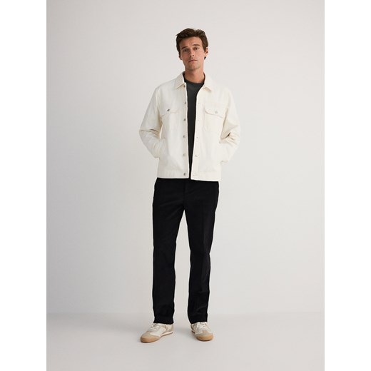 Reserved - Spodnie chino regular fit - czarny Reserved 36 Reserved