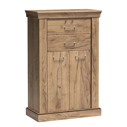 Komoda wysoka kraft złoty - Almira 7X Elior One Size Edinos.pl