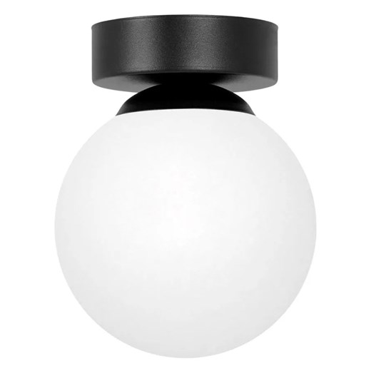 Biała lampa sufitowa szklana kula 8C A687 C7-C14 ze sklepu Edinos.pl w kategorii Perfumy męskie - zdjęcie 176263433