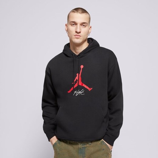 BLUZA Z KAPTUREM JORDAN ESS FLC BASELINE HOODIE ze sklepu Sizeer w kategorii Bluzy męskie - zdjęcie 176264761