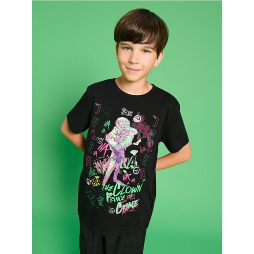 Sinsay - Koszulka Joker - czarny ze sklepu Sinsay w kategorii T-shirty chłopięce - zdjęcie 176266874