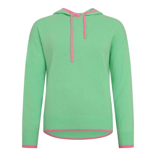 Zwillingsherz sweter damski casual z okrągłym dekoltem