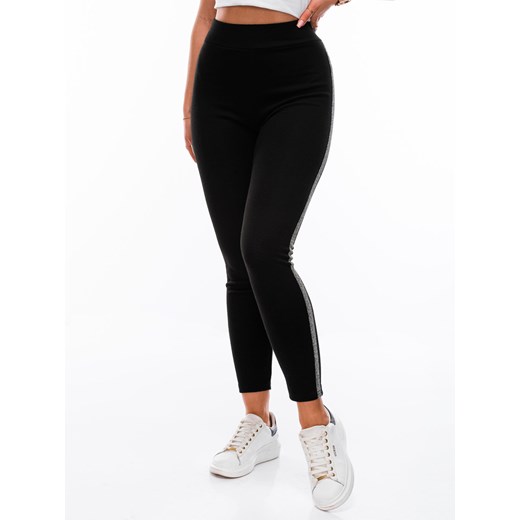 Spodnie damskie legginsy 121PLR - czarne Other M/L Edoti