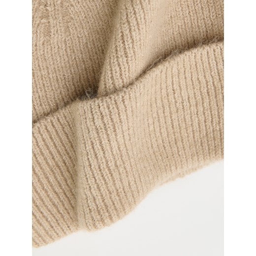 Reserved - Czapka beanie - kremowy Reserved ONE SIZE Reserved