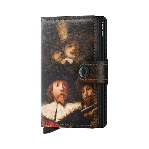 Secrid portfel skórzany Miniwallet Art Night Watch ze sklepu ANSWEAR.com w kategorii Portfele damskie - zdjęcie 176279314