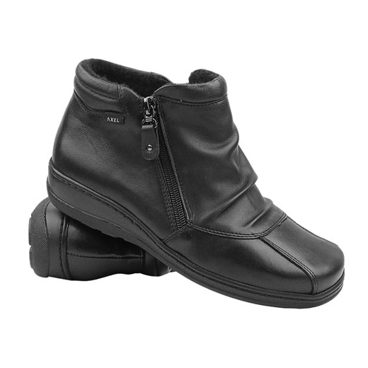 Botki AXEL casual na zimę na zamek