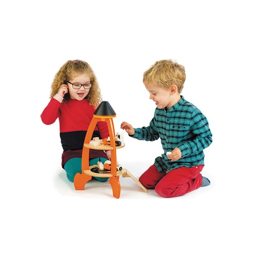 Tender Leaf Toys Rakieta z akcesoriami - 3+ Tender Leaf Toys onesize promocyjna cena Limango Polska
