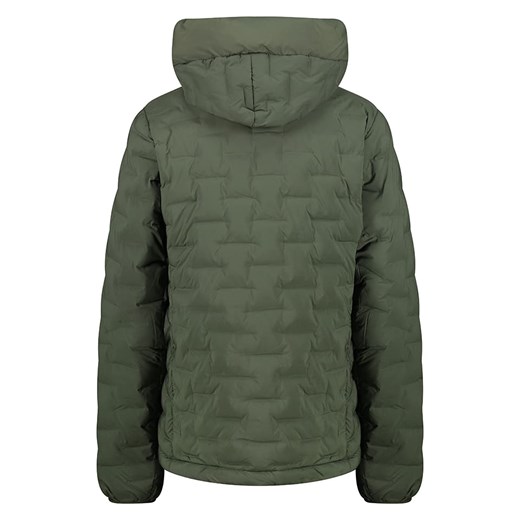 Kurtka damska CMP zielona z kapturem 