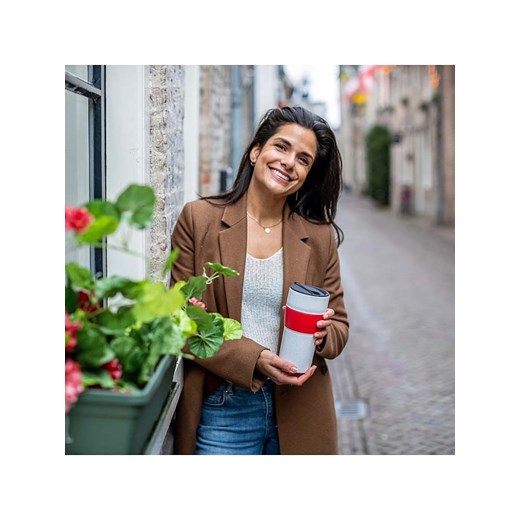 koziol Kubek termiczny &quot;Aroma To Go XL&quot; w kolorze czerwonym - 700 ml Koziol onesize wyprzedaż Limango Polska