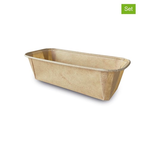 Guardini Papierowe formy (4 szt.) w kolorze beżowym do pieczenia - 19 x 8,7 x 5,5 cm ze sklepu Limango Polska w kategorii Akcesoria do pieczenia - zdjęcie 176285504
