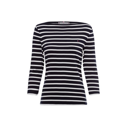 Tommy Hilfiger Koszulka damska Kobiety Bawełna granatowy w paski ze sklepu vangraaf w kategorii Bluzki damskie - zdjęcie 176286504