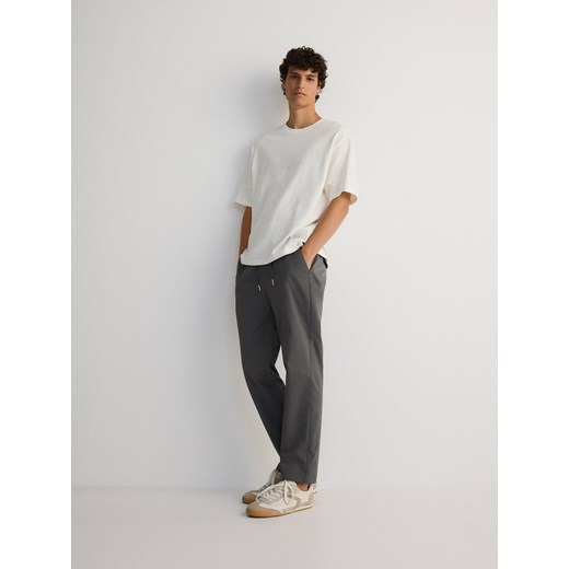 Reserved - Spodnie jogger regular - morski Reserved XL okazyjna cena Reserved