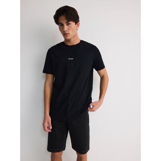 Reserved - Jeansowe szorty jogger - szary Reserved 38 promocja Reserved