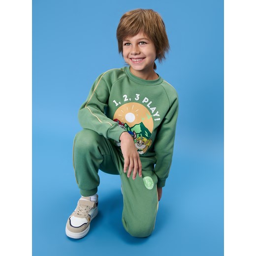 Sinsay - Komplet dresowy Psi Patrol - green spruce Sinsay 98 Sinsay