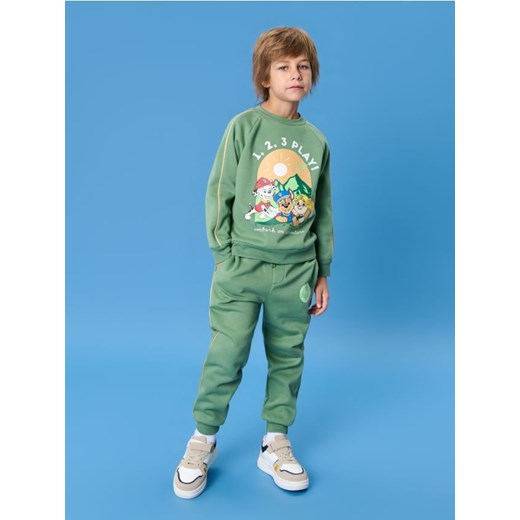 Sinsay - Komplet dresowy Psi Patrol - green spruce Sinsay 104 Sinsay