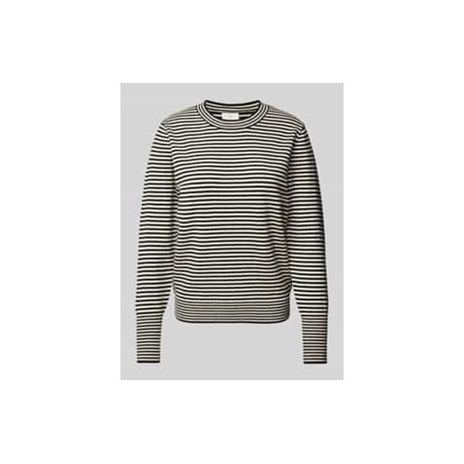 Sweter z dzianiny z okrągłym dekoltem model ‘KAnala’ ze sklepu Peek&Cloppenburg  w kategorii Swetry damskie - zdjęcie 176288332