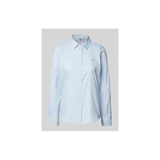 Bluzka koszulowa o kroju regular fit z listwą guzikową na całej długości ze sklepu Peek&Cloppenburg  w kategorii Koszule damskie - zdjęcie 176288362