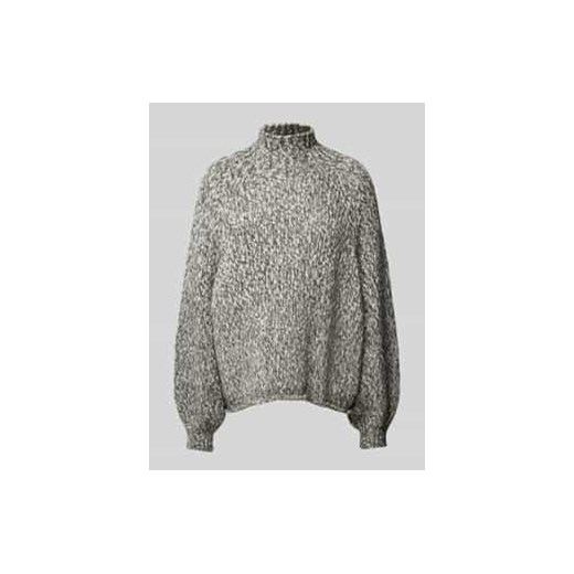 Sweter z dzianiny ze stójką model ‘KIMINA’ ze sklepu Peek&Cloppenburg  w kategorii Swetry damskie - zdjęcie 176288364