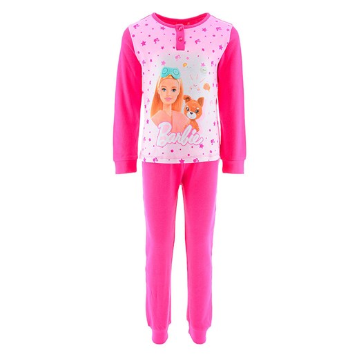 Barbie Piżama &quot;Barbie&quot; w kolorze różowym ze sklepu Limango Polska w kategorii Piżamy dziecięce - zdjęcie 176291111