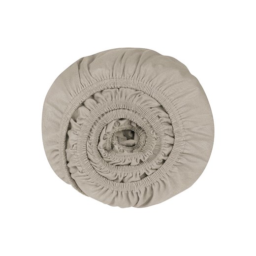 Schiesser Dżersejowe prześcieradło w kolorze srebrnym na topper Schiesser 180x200 cm okazyjna cena Limango Polska