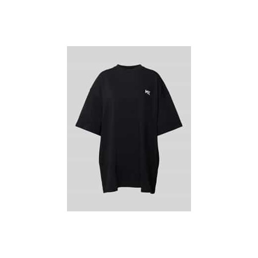 T-shirt o kroju oversized z nadrukiem z logo ze sklepu Peek&Cloppenburg  w kategorii Bluzki damskie - zdjęcie 176295143