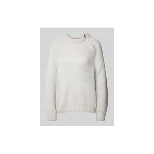 Sweter z dzianiny z okrągłym dekoltem model ‘PARIDE’ ze sklepu Peek&Cloppenburg  w kategorii Swetry damskie - zdjęcie 176295164