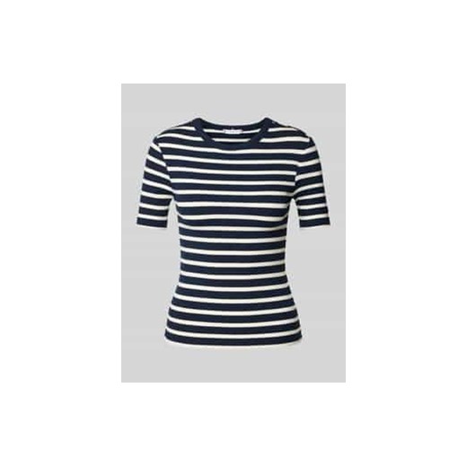 T-shirt z efektem prążkowania ze sklepu Peek&Cloppenburg  w kategorii Bluzki damskie - zdjęcie 176295361