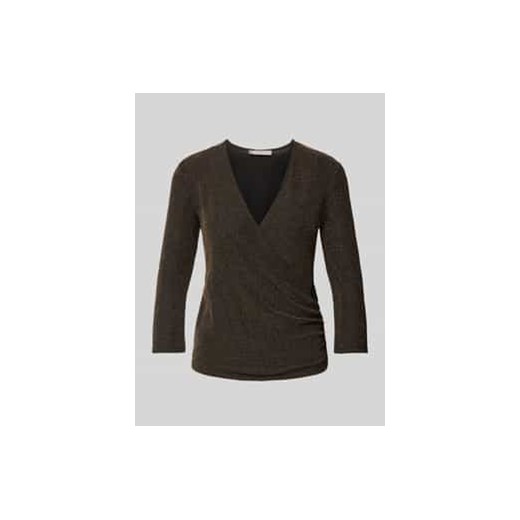 Bluzka o kroju regular fit z rękawem o dł. 3/4 ze sklepu Peek&Cloppenburg  w kategorii Bluzki damskie - zdjęcie 176295371