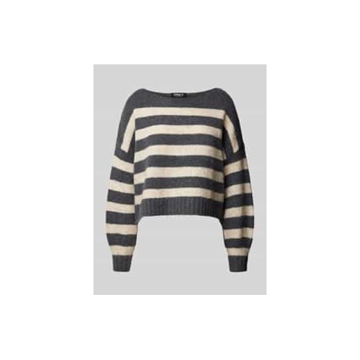 Sweter z dzianiny z obniżonymi ramionami model ‘AYA LIFE’ ze sklepu Peek&Cloppenburg  w kategorii Swetry damskie - zdjęcie 176295390
