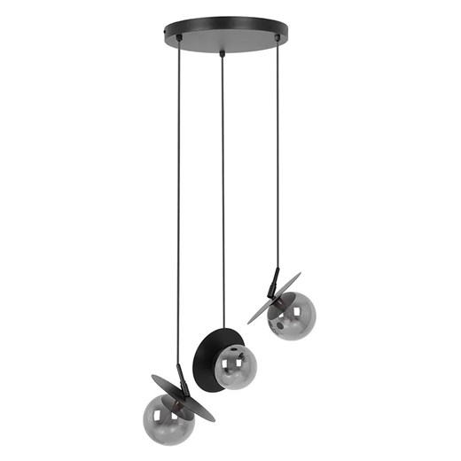 Potrójna lampa wisząca z regulowanymi kloszami - A702 D2-F22 ze sklepu Edinos.pl w kategorii Lampy wiszące - zdjęcie 176301721