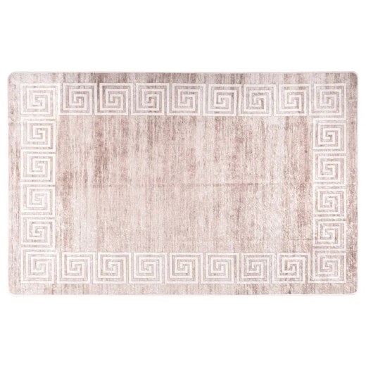 Prostokątny beżowy dywan w grecki wzór 150x230 cm - Rutica 7X ze sklepu Edinos.pl w kategorii Dywany - zdjęcie 176301751