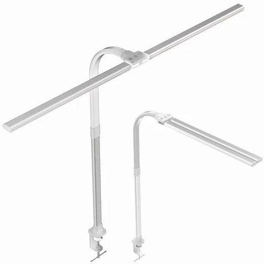 Biala rozkładana lampka - Memi-M007 Lumes One Size Edinos.pl