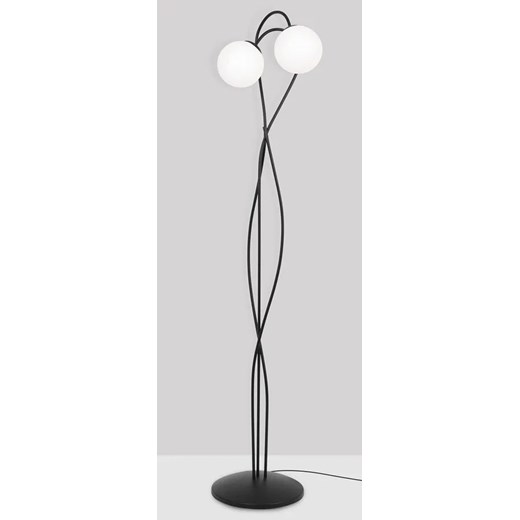 Nowoczesna lampa podłogowa z dwoma kloszami - 10X A719 M0-P89 ze sklepu Edinos.pl w kategorii Lampy podłogowe - zdjęcie 176301873