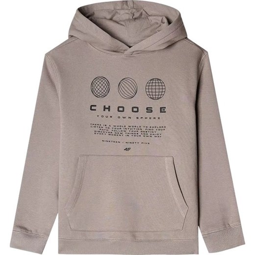 Bluza chłopięca TSWSM1226 4F ze sklepu SPORT-SHOP.pl w kategorii Bluzy chłopięce - zdjęcie 176303404