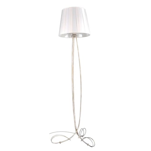 Klasyczna lampa stojąca dekoracyjna z abażurem - A742-Dorat ze sklepu Edinos.pl w kategorii Lampy podłogowe - zdjęcie 176309021