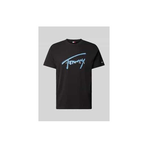 T-shirt z nadrukiem z logo ze sklepu Peek&Cloppenburg  w kategorii T-shirty męskie - zdjęcie 176310632