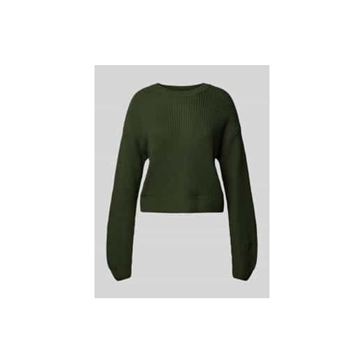 Sweter z dzianiny z okrągłym dekoltem model ‘MAYSA’ ze sklepu Peek&Cloppenburg  w kategorii Swetry damskie - zdjęcie 176310661