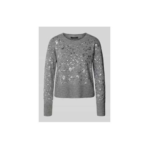Sweter z wełny z obniżonymi ramionami ze sklepu Peek&Cloppenburg  w kategorii Swetry damskie - zdjęcie 176310724