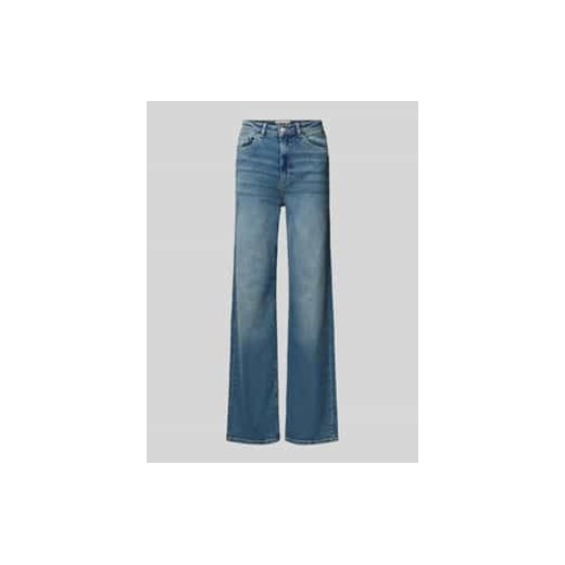 Jeansy z wysokim stanem i 5 kieszeniami model ‘JUICY’ ze sklepu Peek&Cloppenburg  w kategorii Jeansy damskie - zdjęcie 176310760