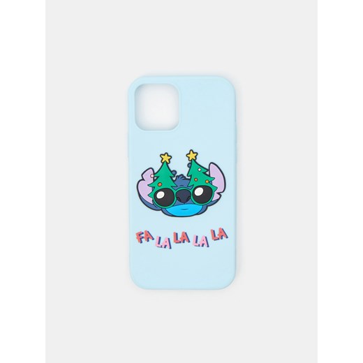 Sinsay - Etui na iPhone 12/12 PRO Stitch - niebieski Sinsay One Size Sinsay