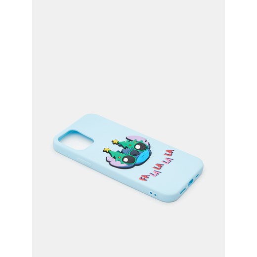 Sinsay - Etui na iPhone 12/12 PRO Stitch - niebieski Sinsay One Size Sinsay