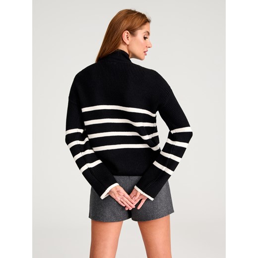 Sinsay - Sweter - czarny Sinsay S Sinsay